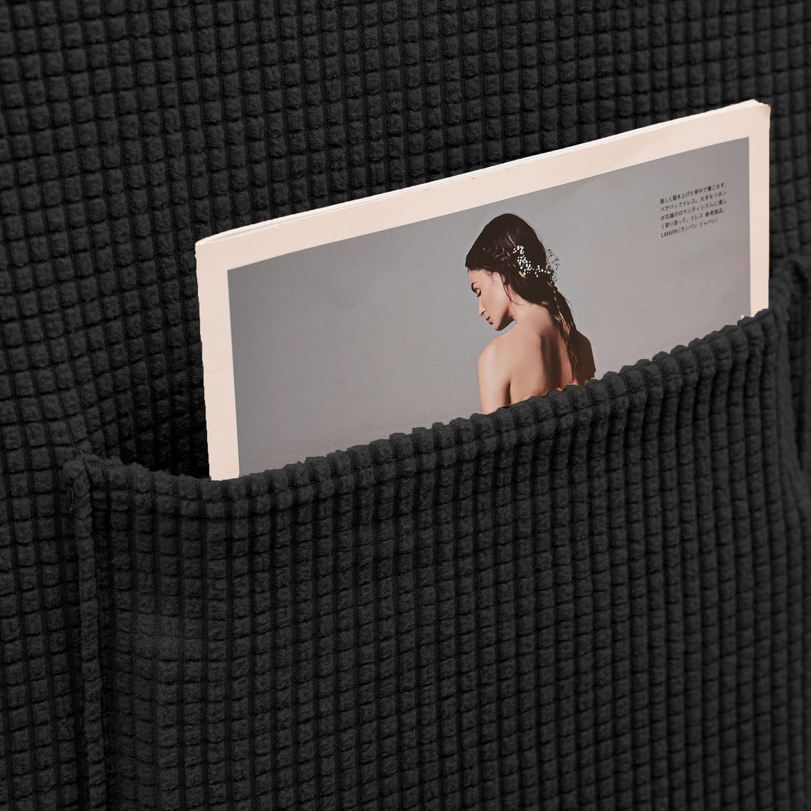 KEKUOU recliner cover is machine washable for easy care.