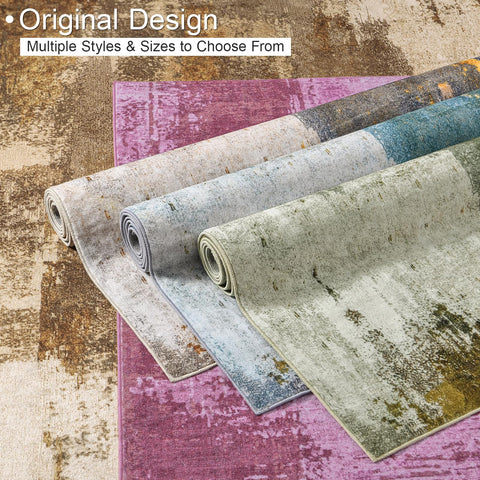 Kelarea home office rug adds style while staying in place.