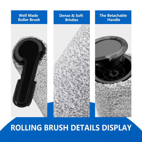 Keluke microfiber soft flannelette absorbs moisture during vacuuming and washing.