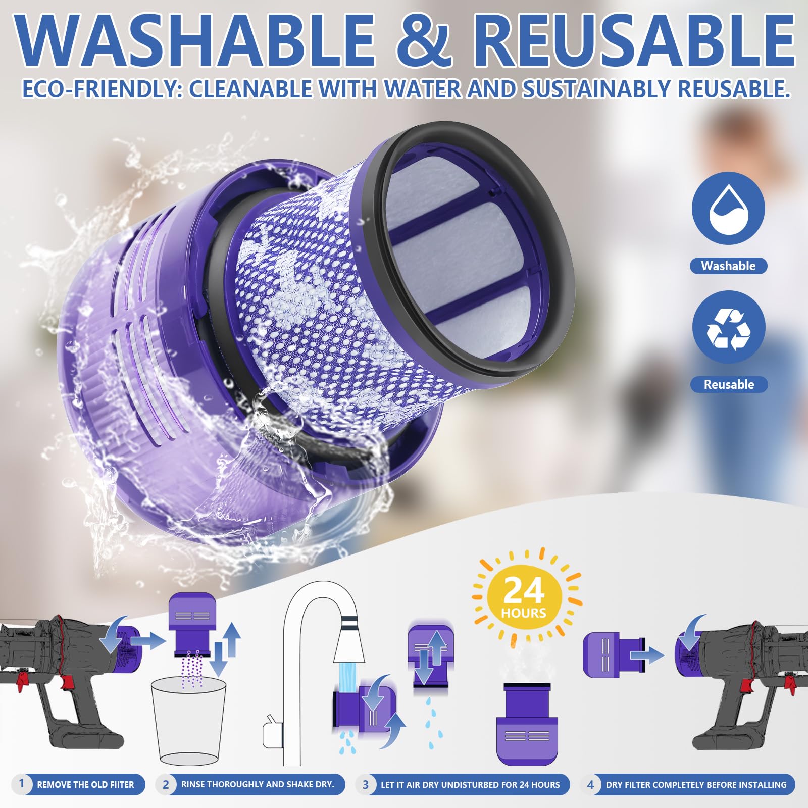 Keluke packaged filters displayed for easy shopping and trusted compatibility.