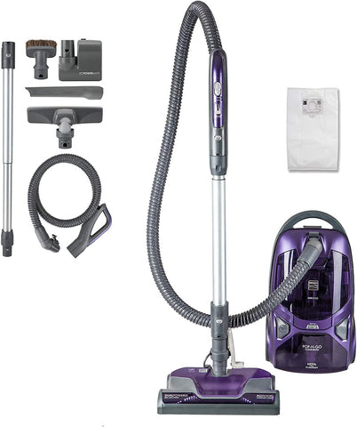 Kenmore 600 Series vacuum front view, pet-friendly design for quick home cleaning.