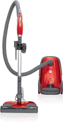 Kenmore 81414 bagged canister vacuum with triple HEPA filters for allergen reduction