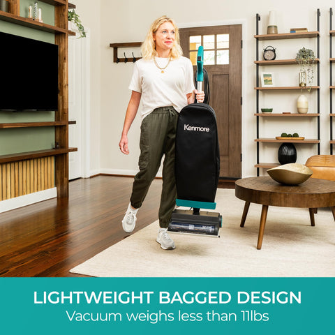 Pet-friendly suction on the Kenmore BU1001 B200 for versatile cleaning.