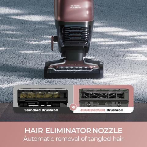 Kenmore BU4050 no-touch bag technology for hands-free emptying