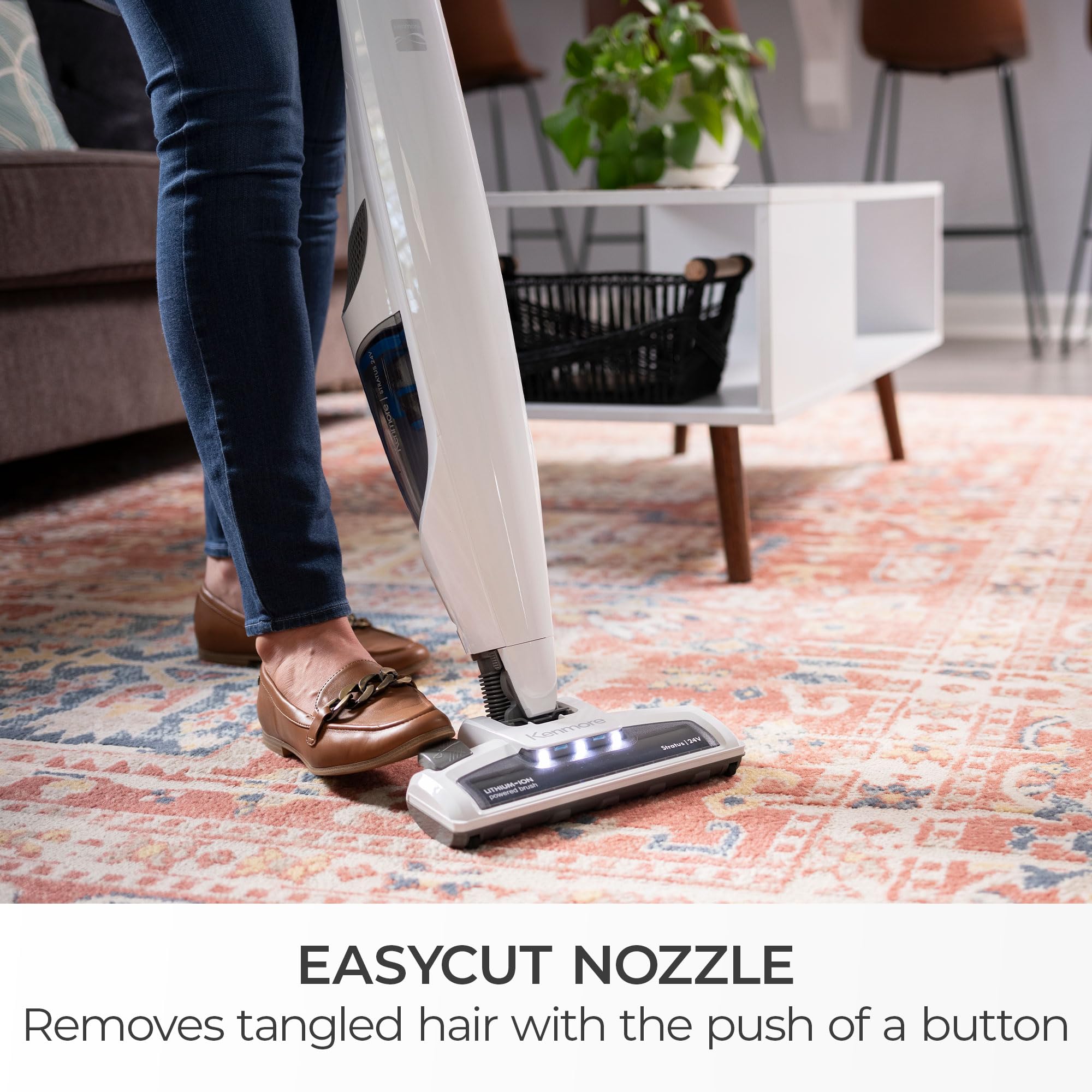 Kenmore DS1030 detachable hand vac for above-floor and stairs.