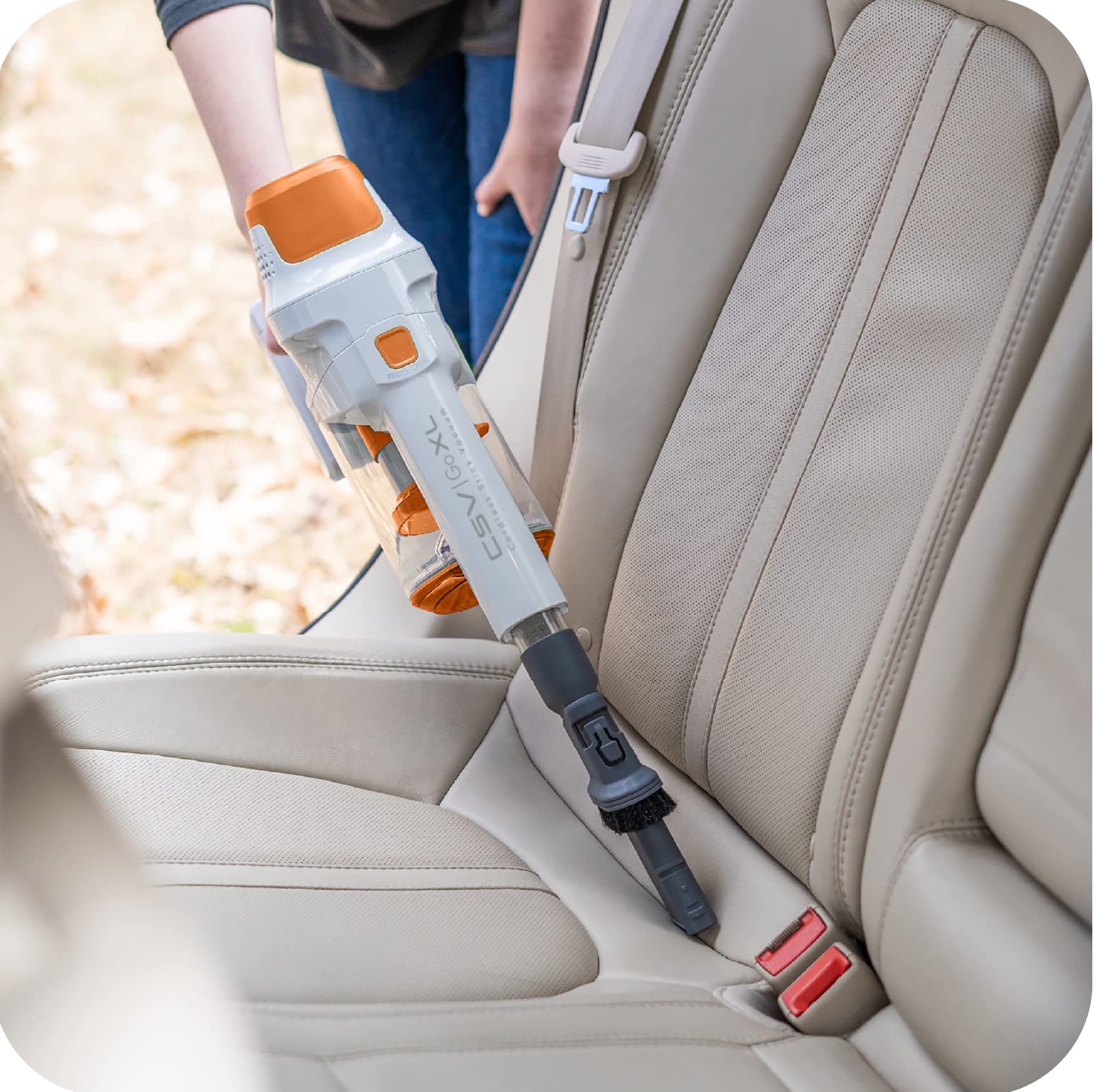 Kenmore DS4030 detachable hand vac for tight spaces and upholstery.