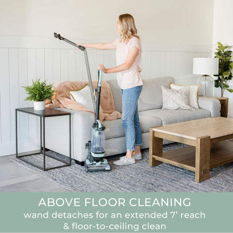 Kenmore DU1275 hair eliminator brushroll automatically removes hair.