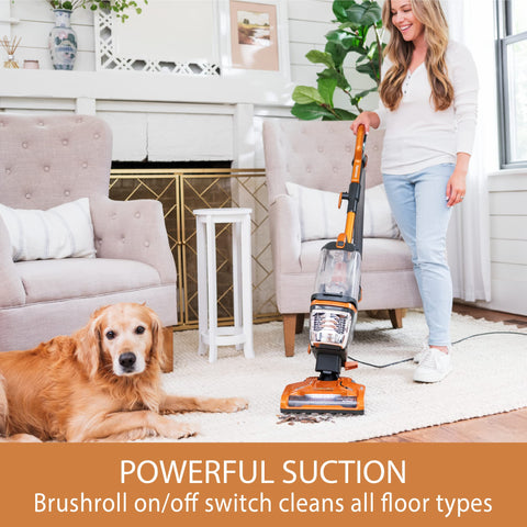 Kenmore DU4080 HEPA filter close-up highlighting dust-trapping capability for cleaner indoor air