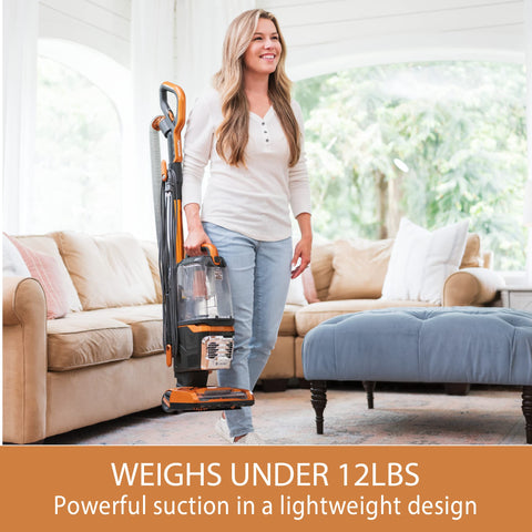 Kenmore DU4080 pet hair tools tackling upholstery and stairs with ease
