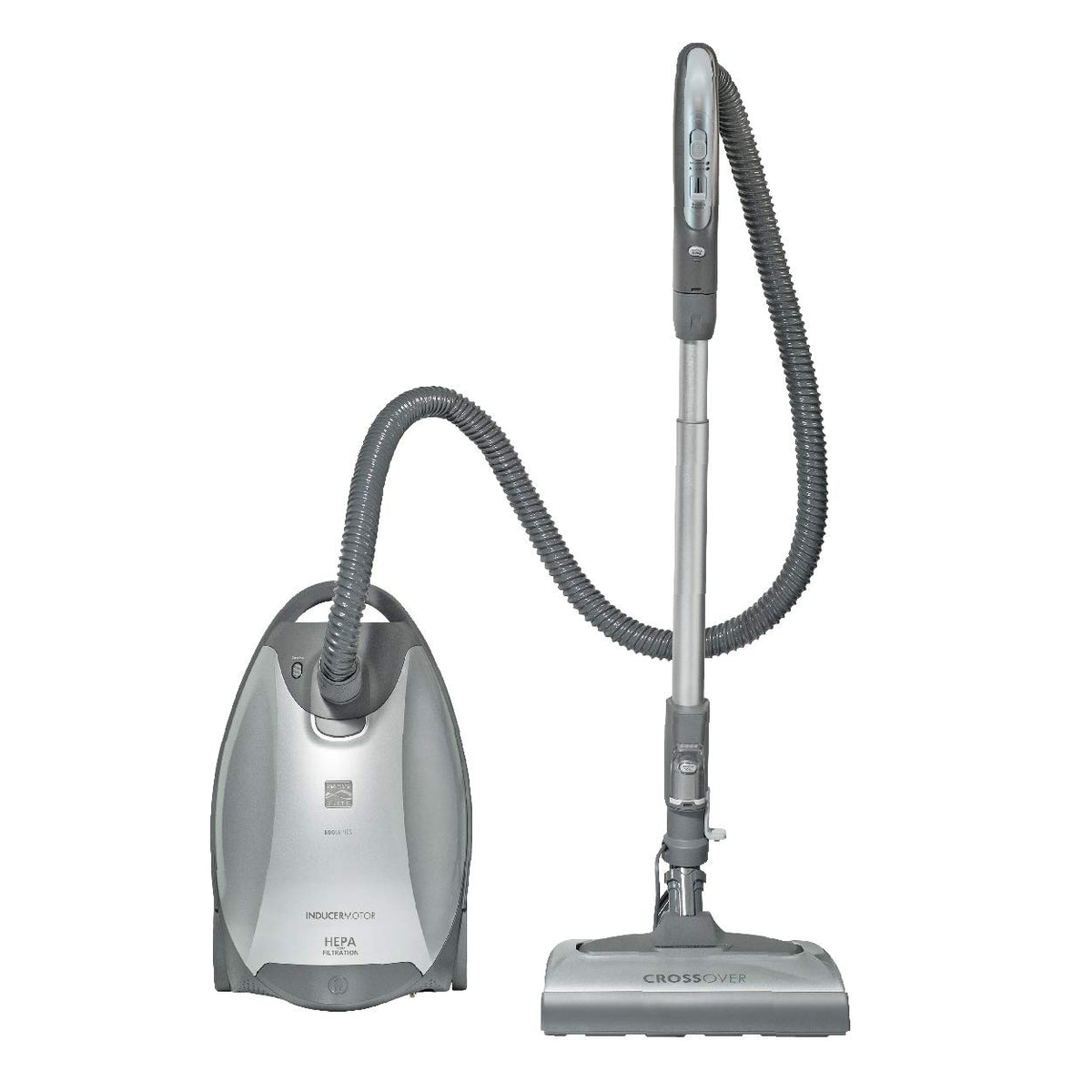 Kenmore Elite CrossOver vacuum front view for versatile all-floors cleaning