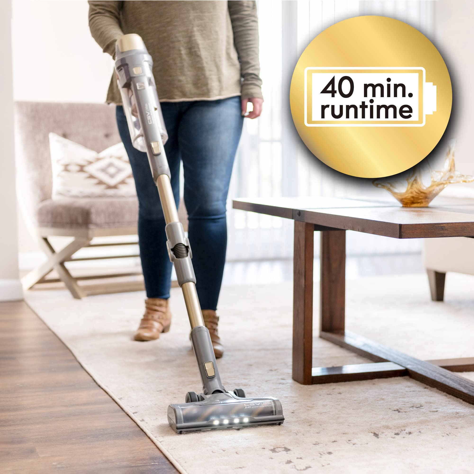 Kenmore Elite DS4095 2x suction power tackles pet hair and dirt.