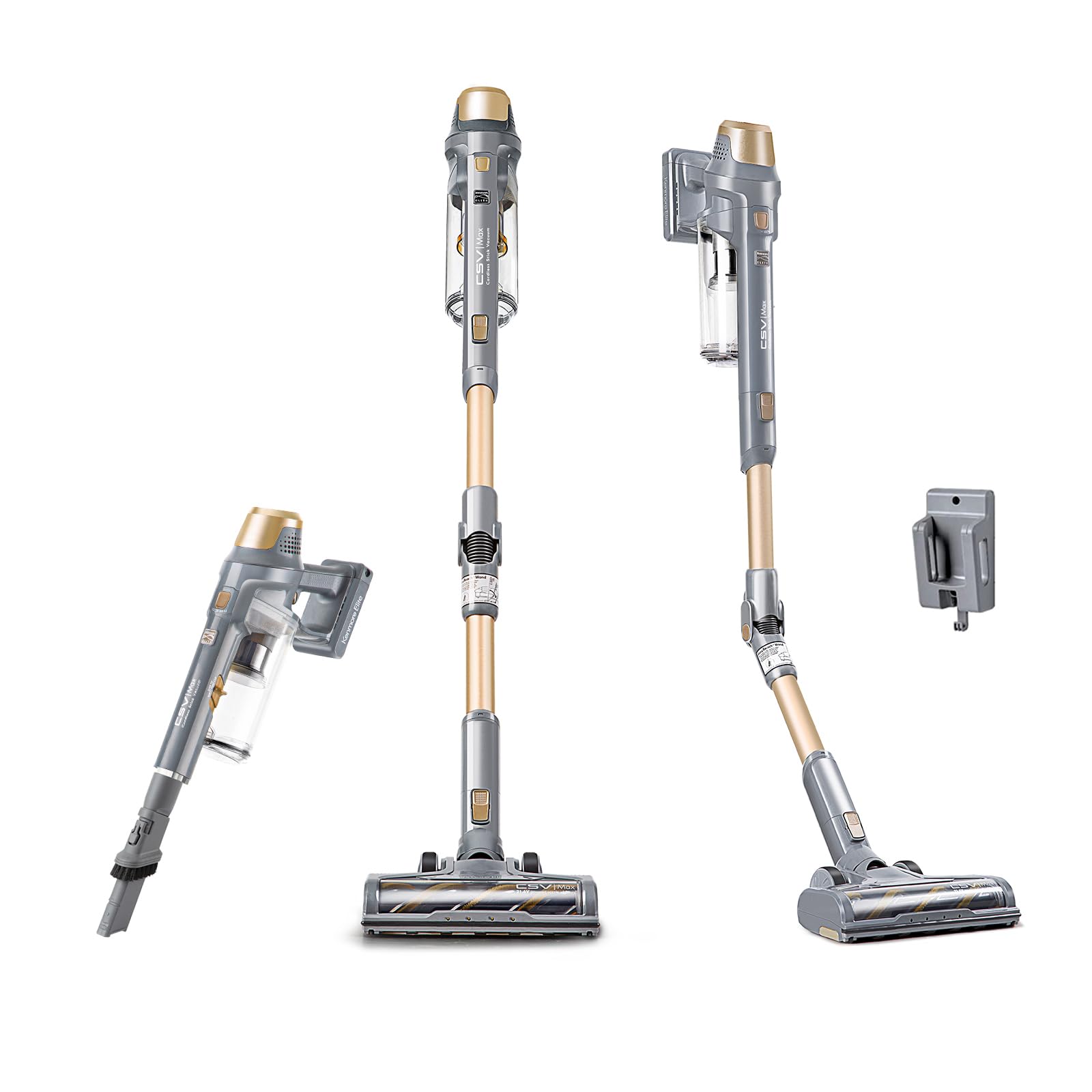 Kenmore Elite DS4095 easereach wand helps clean under furniture easily.