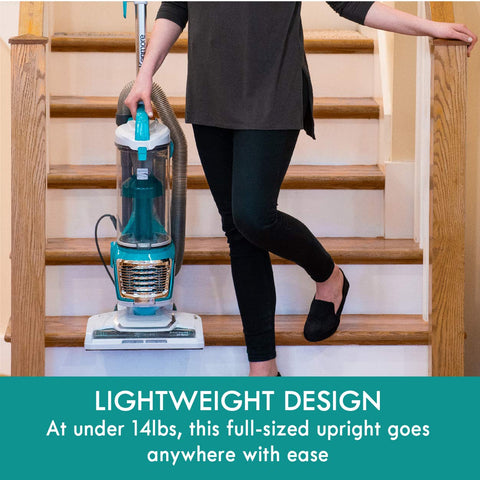 Kenmore extended 10-foot hose with 3-in-1 tools reaches tight spots.