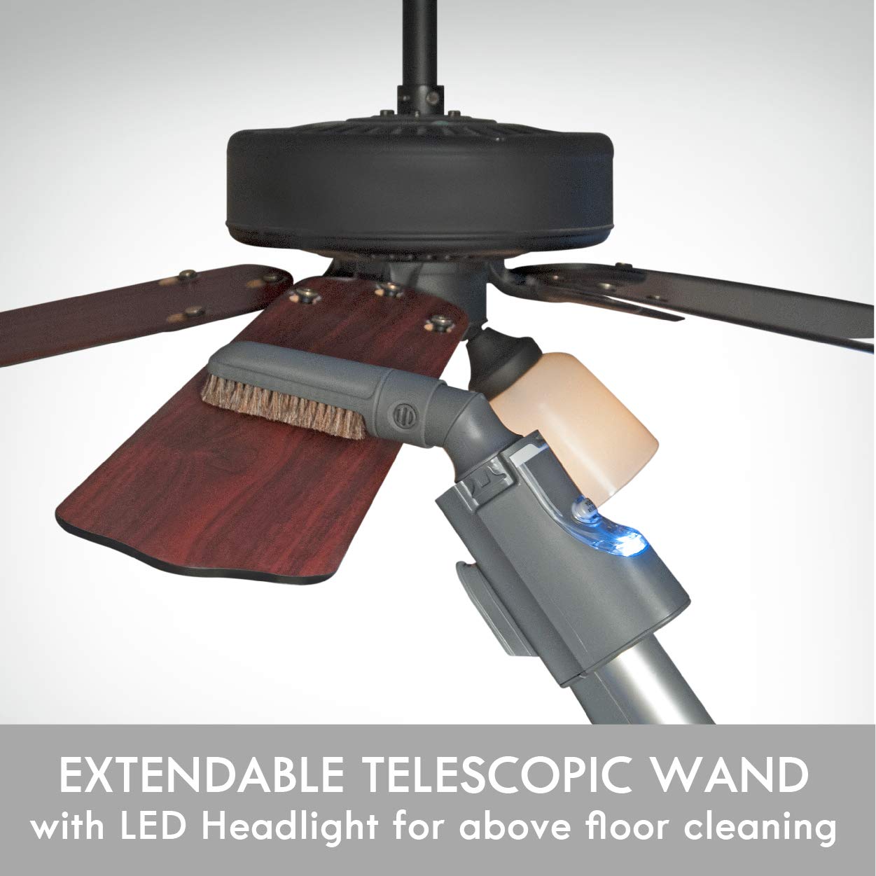 Kenmore extended telescoping wand reaches high shelves and tight spaces