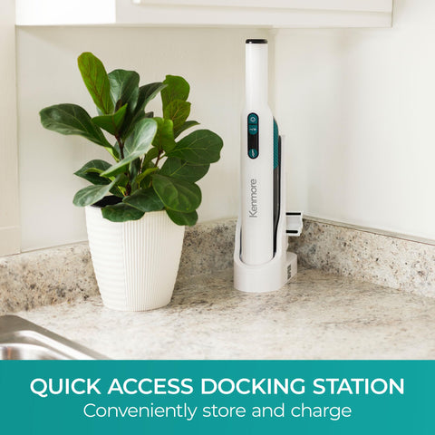 Kenmore HV3005 two-speed control adapts suction to different surfaces