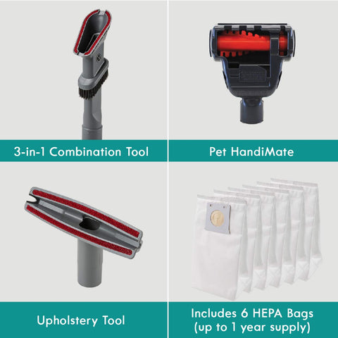 Kenmore Intuition HEPA filtration in a sealed system