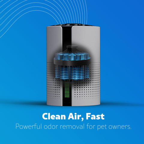 Dust and filter illustration near Kenmore PM1010 showcasing filtration.