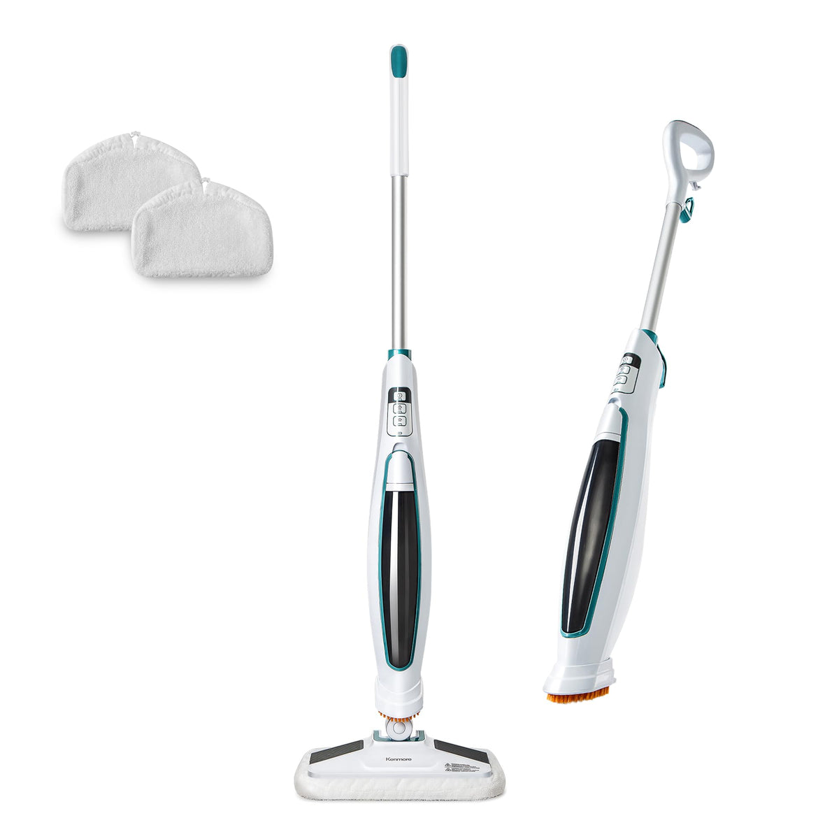 Kenmore SM2060 S200 steam mop front view highlighting quick-heat design for faster cleaning.