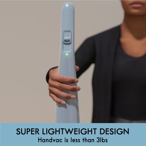 Kenmore Stratus detachable hand vacuum weighs under 3 lbs for above-floor tasks.