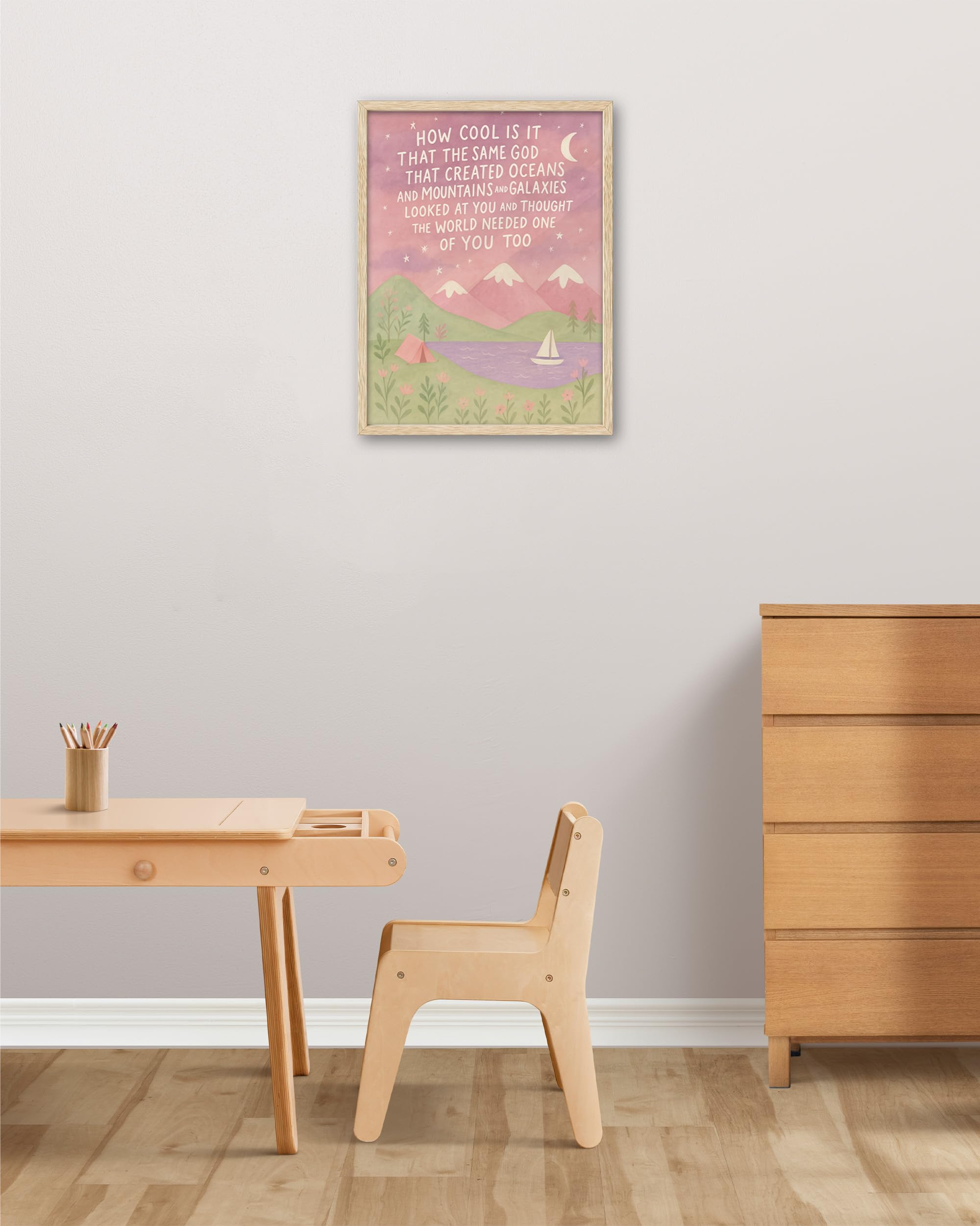 KensTro ready-to-hang wall art with easy setup