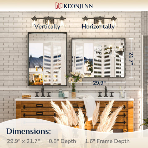 Keonjinn packaged mirror protection ensures safe delivery