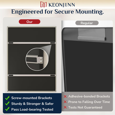 Keonjinn square corner design fits compact spaces.
