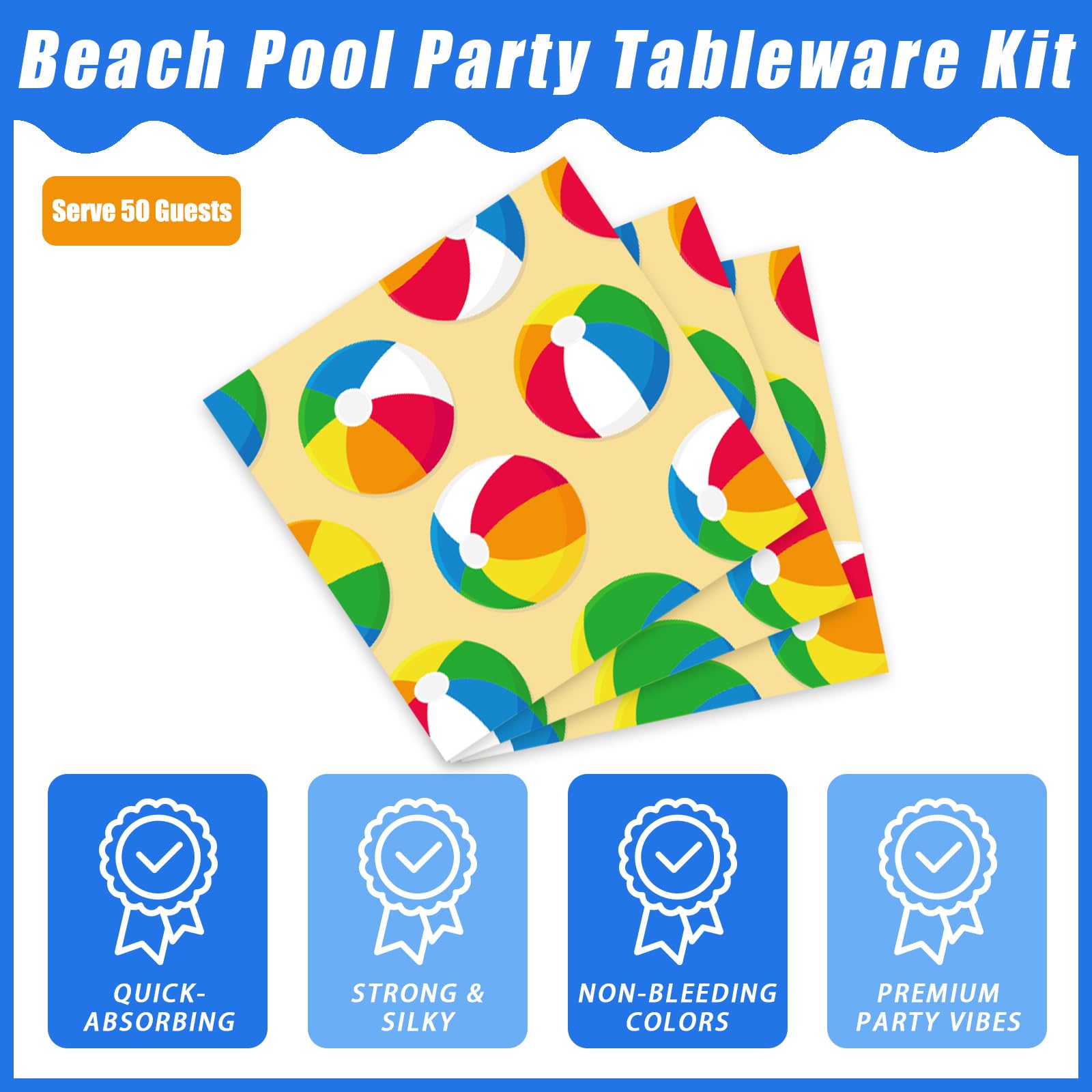 Kepeel summer pool party forks for casual outdoor dining