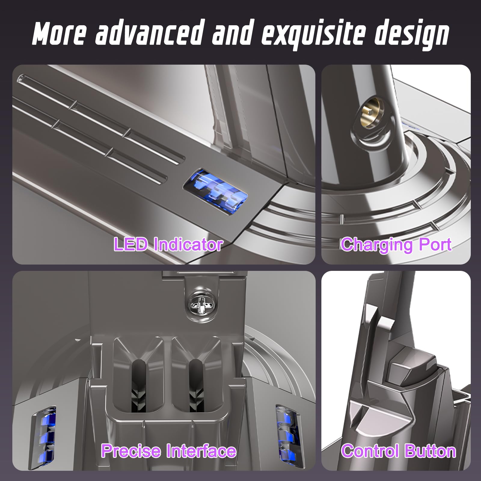 Kepism certifications for Dyson V8 battery: CE, FCC, ROHS