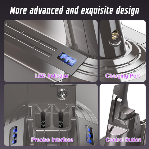 Kepism certifications for Dyson V8 battery: CE, FCC, ROHS