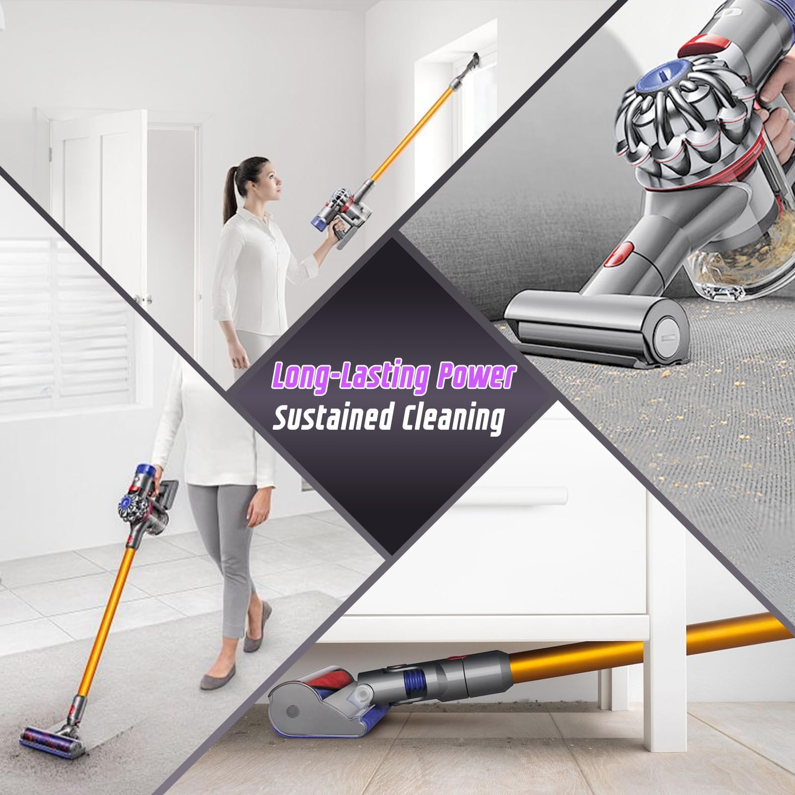 Kepism Dyson V8 battery delivering stable performance