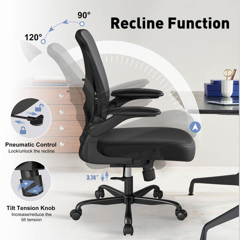 Keratee mesh back promotes airflow to keep you cool during work