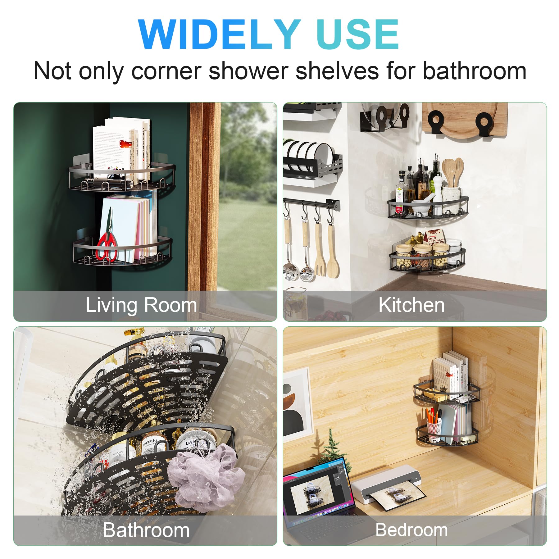 Kerisgo rustproof finish resists moisture in wet bathrooms.