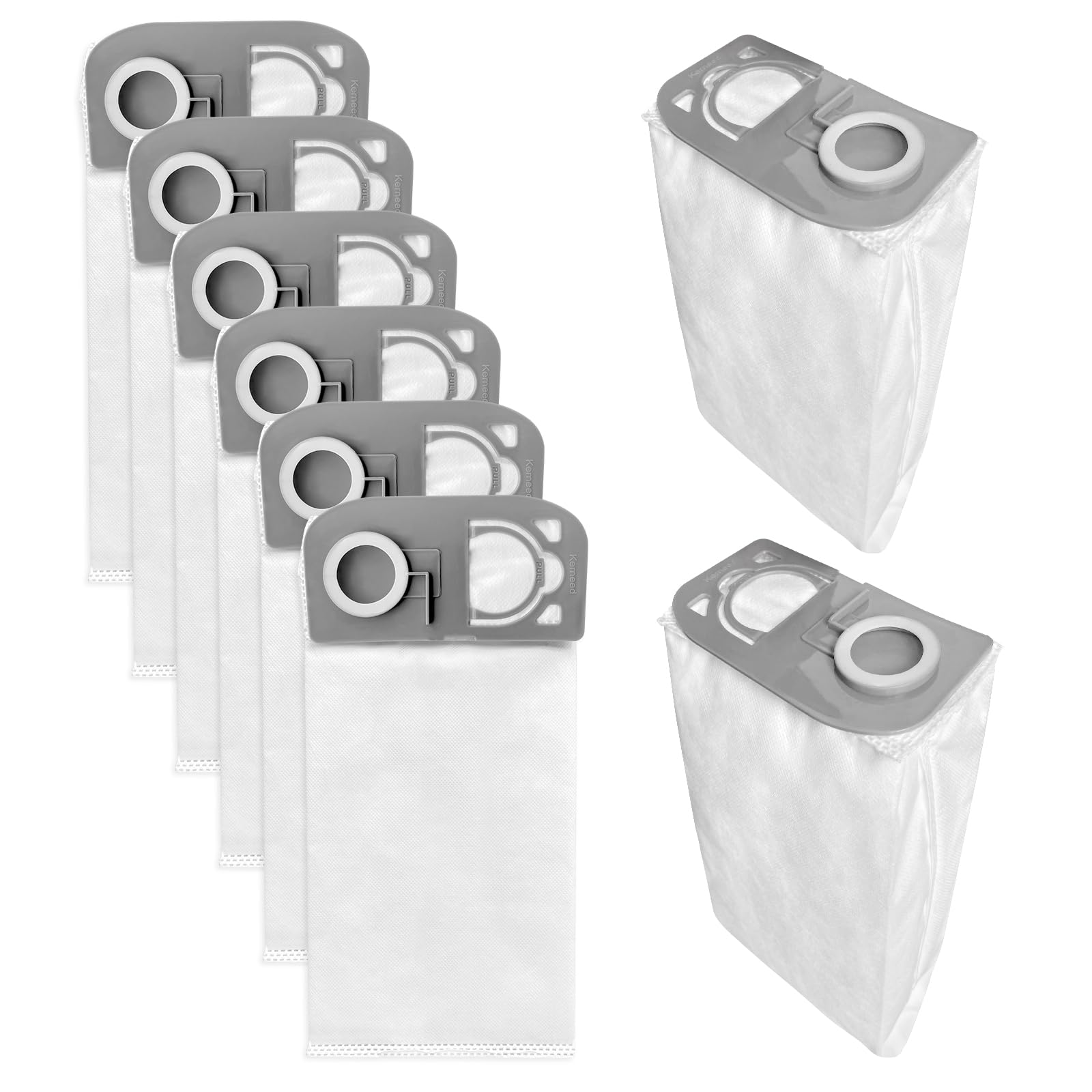 Kerneed Riccar R25 bags 8-pack for extended bag life and easier disposal