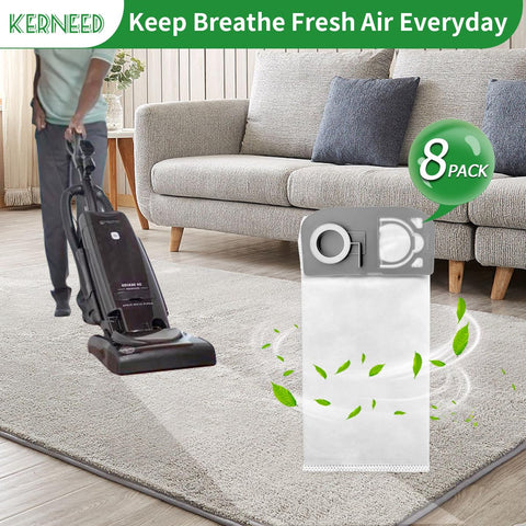 Kerneed Riccar R25 bags enable easy, sealed disposal to minimize mess