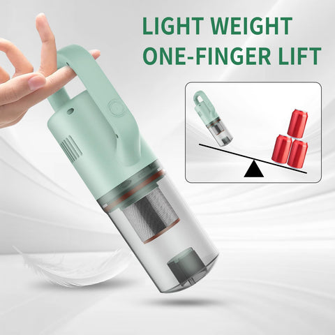 KEROMEE cordless vacuum ideal for hardwood floors, stairs, and upholstery.