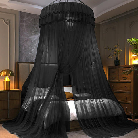 Kertnic girls room canopy pink decor enhances play spaces.