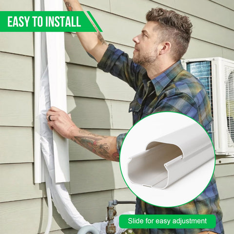 Kerykwan line cover flexible duct adapts to tight spaces for easy installation.