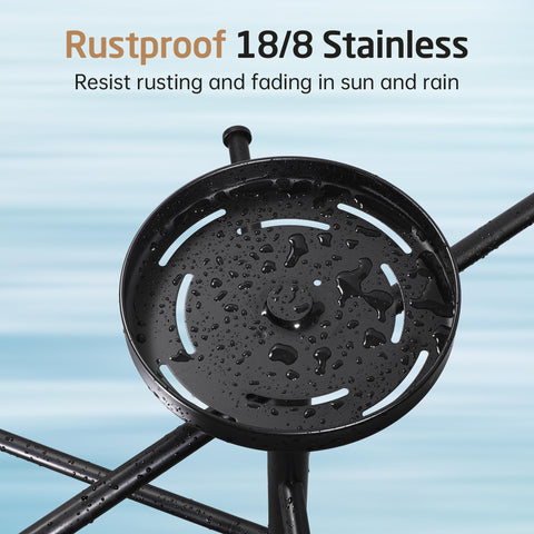 KES top tray with draining design keeps sunglasses and phones dry