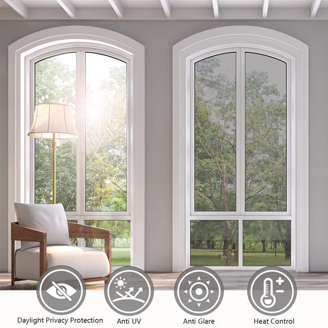 KESPEN Static cling window film easy installation without glue.