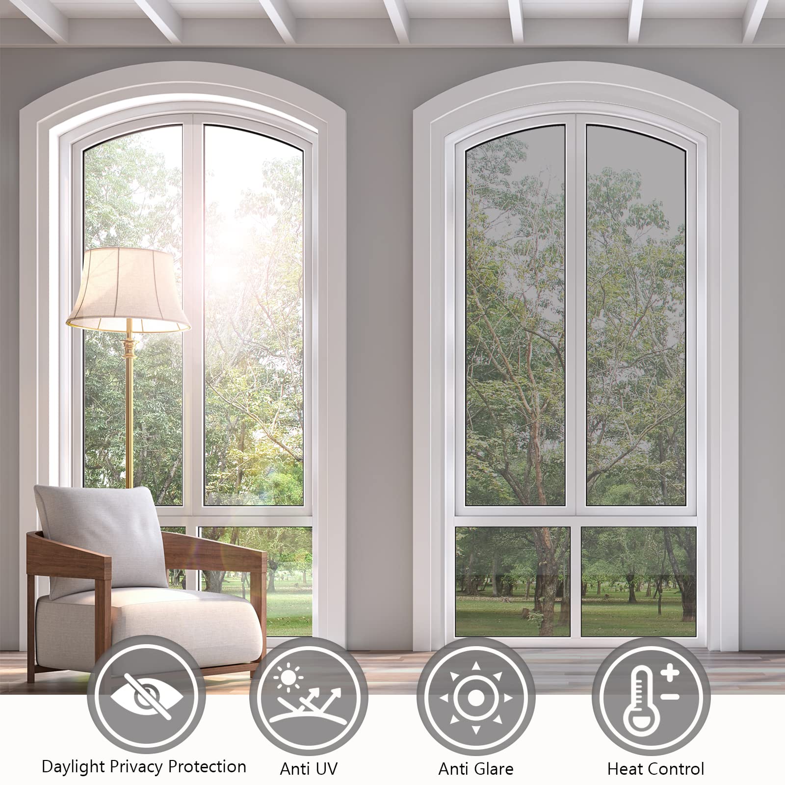 KESPEN window film suits kitchens, doors, bedrooms, balconies, and offices.