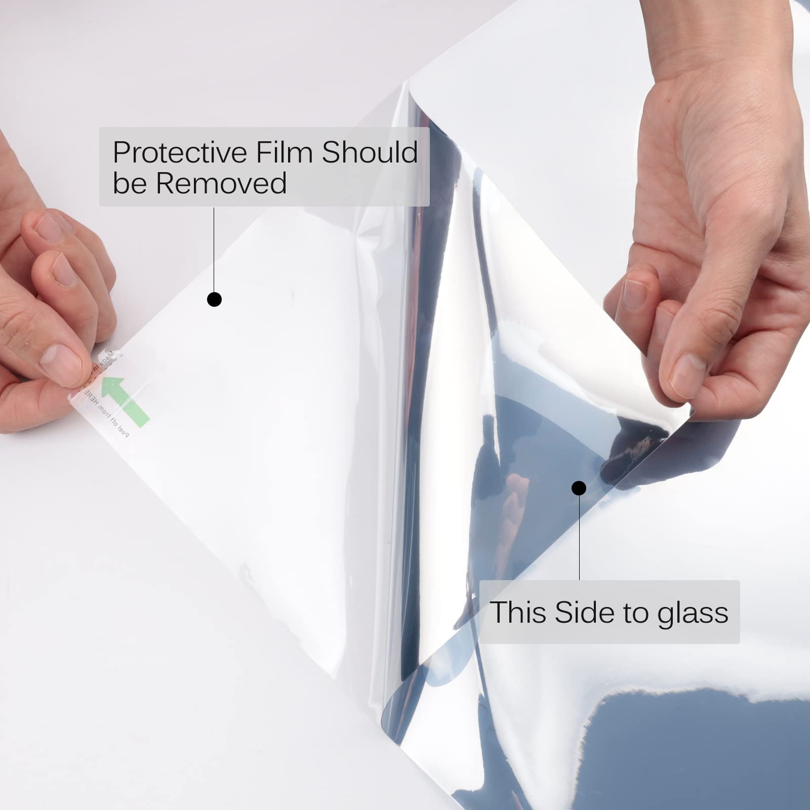 KESPEN ease of installation with water spray and squeegee