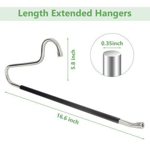 Kevenal no sharp edges protect hands and garments during hanging.