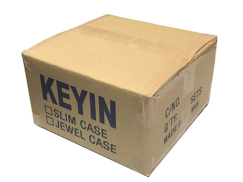 KEYIN jewel case protecting disc from dust and handling wear