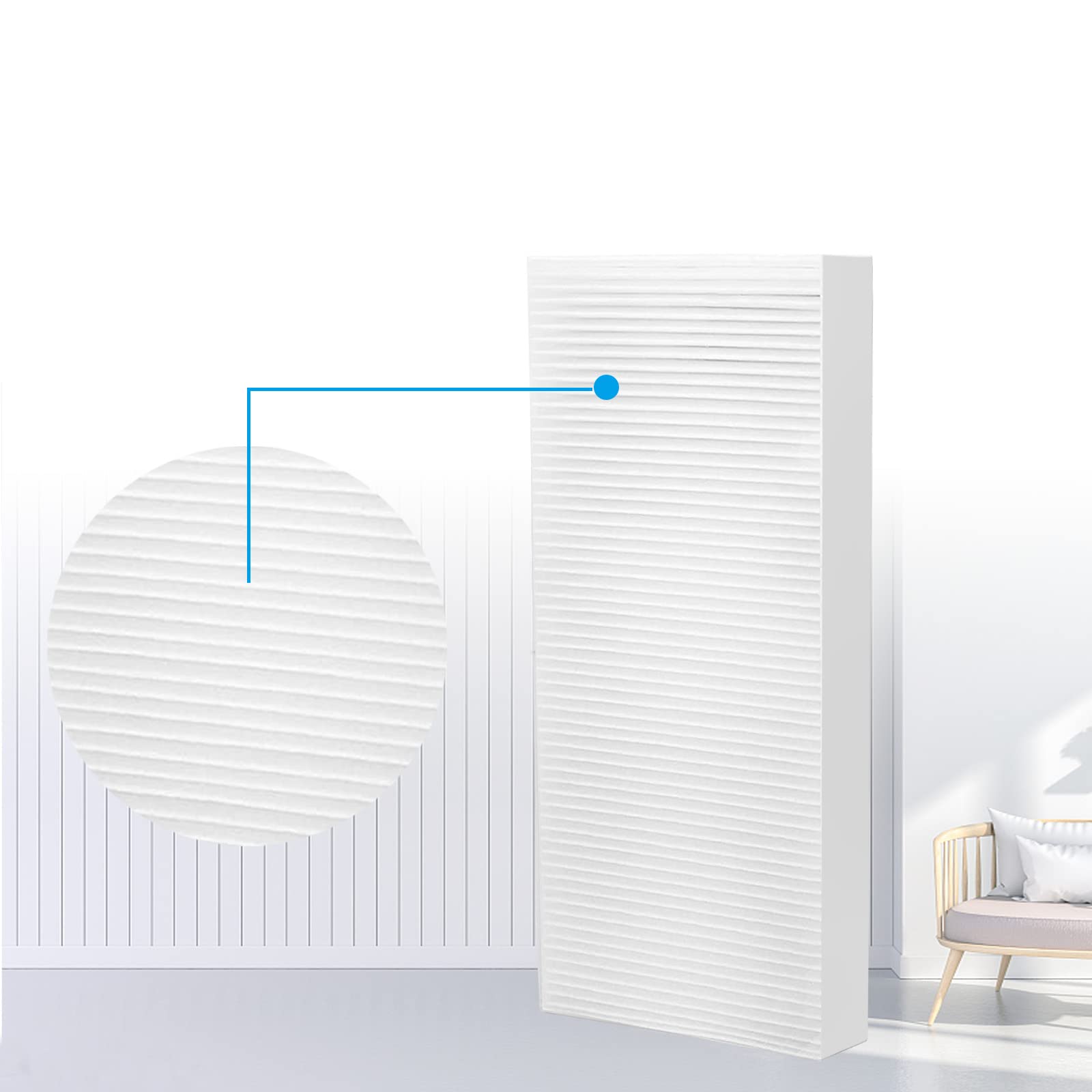KEYJINIU Filter U compatibility chart with Honeywell models for easy reference.