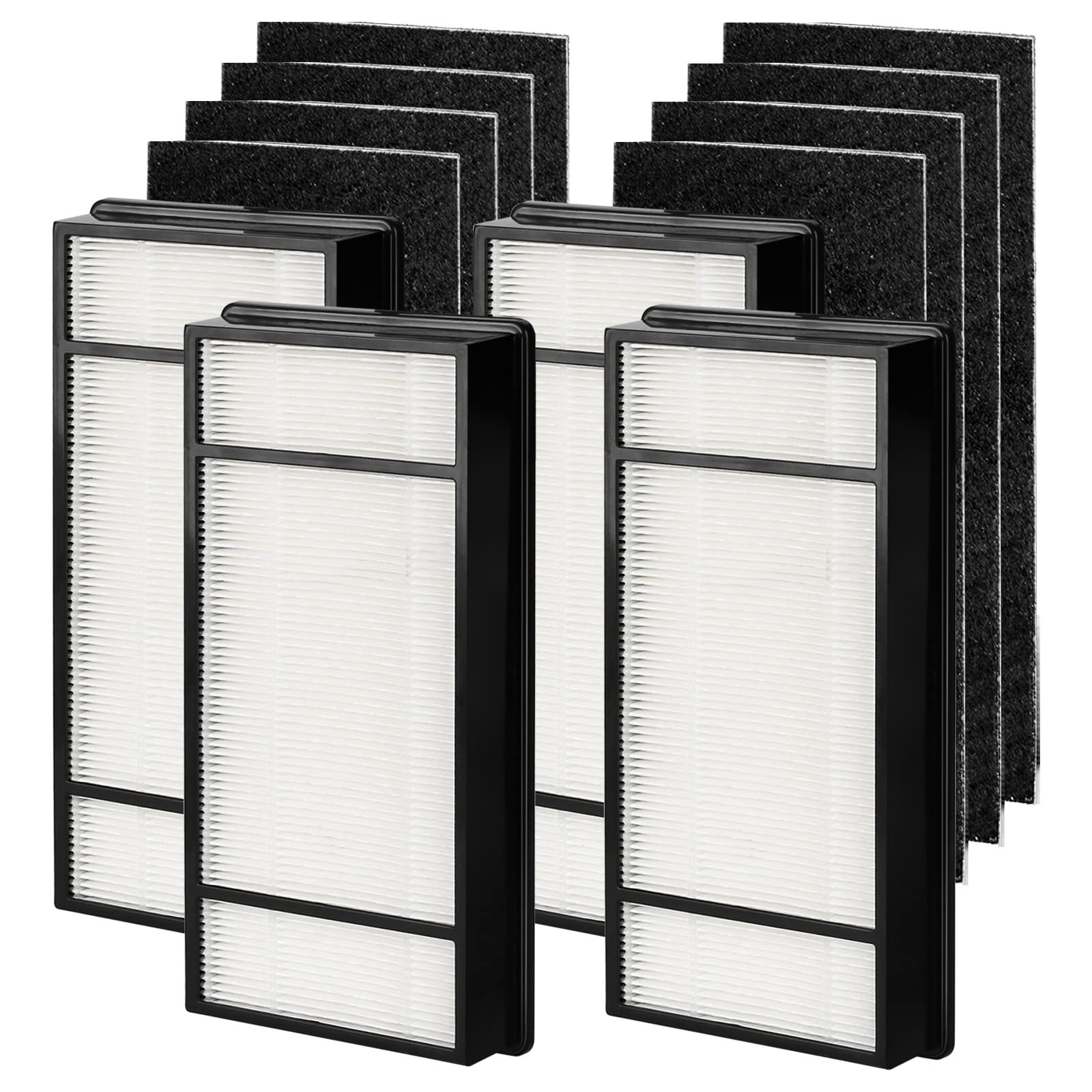 KEYJINIU HRF-H1/H2 filters kit for Honeywell, easy replacement to maintain purifier performance.