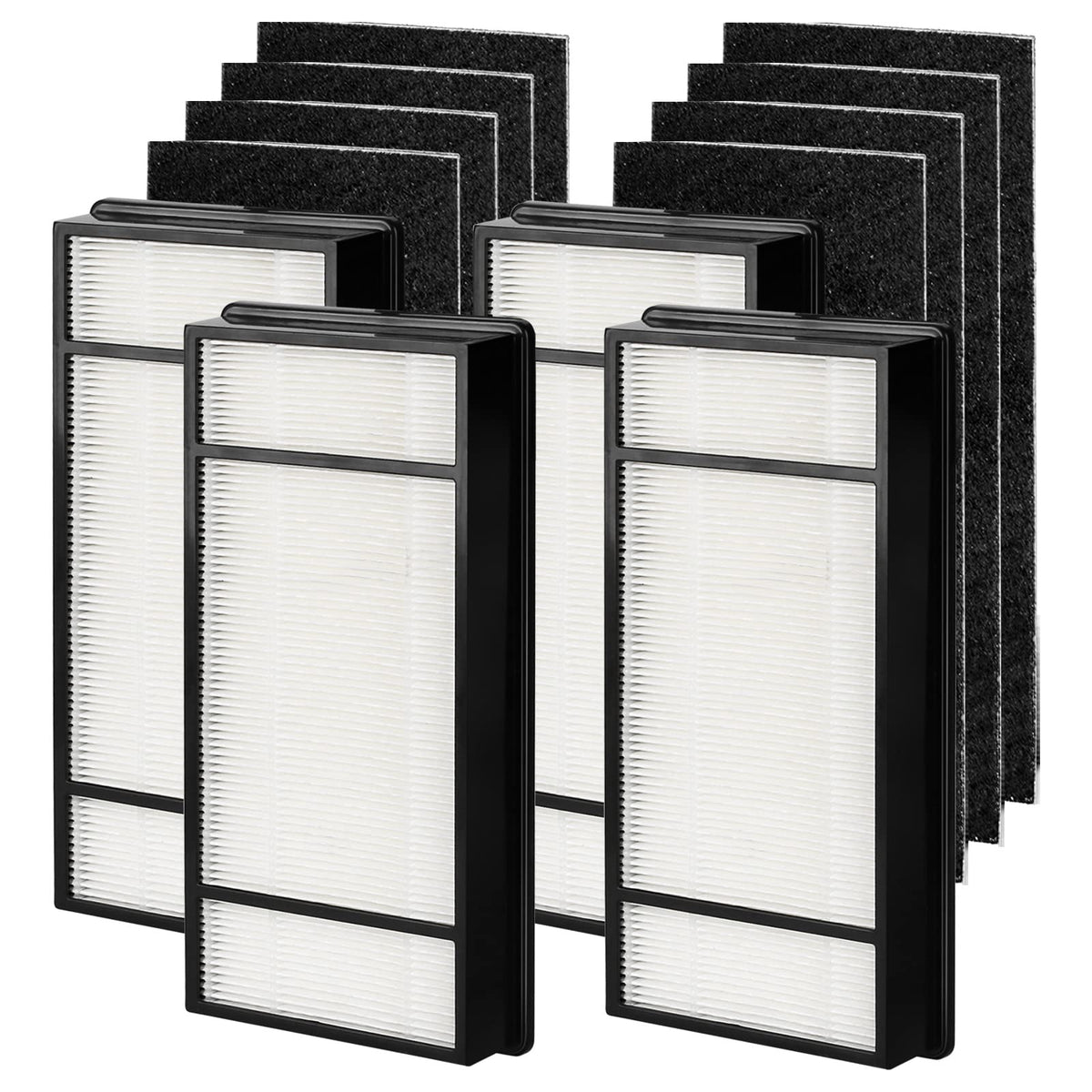 KEYJINIU HRF-H1/H2 filters kit for Honeywell, easy replacement to maintain purifier performance.