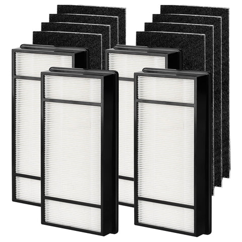 KEYJINIU HRF-H1/H2 filters kit for Honeywell, easy replacement to maintain purifier performance.