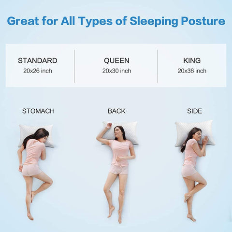 KEYOOHOME never-flat memory foam adapts to your sleeping position.
