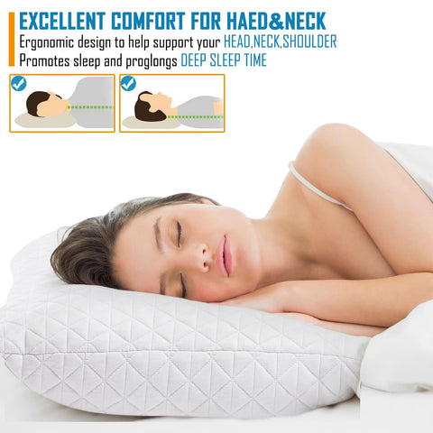KEYOOHOME bamboo rayon pillowcase delivers skin-friendly softness and breathability.