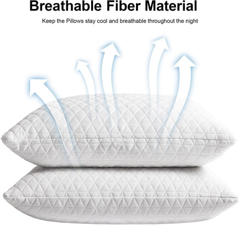KEYOOHOME queen-size pillow cover removable for easy washing.